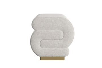 Sufian Sittpuff Utomhus 42 cm - Cremevit - Möbler - Fåtölj & stolar - Pall & puff - Sittpuff