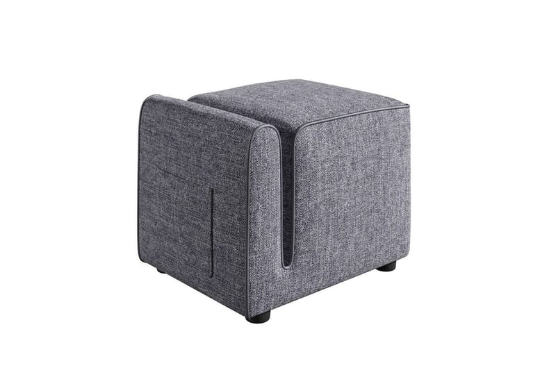 Sufian Sittpuff Utomhus 42 cm - Grå - Möbler - Fåtölj & stolar - Pall & puff - Sittpuff