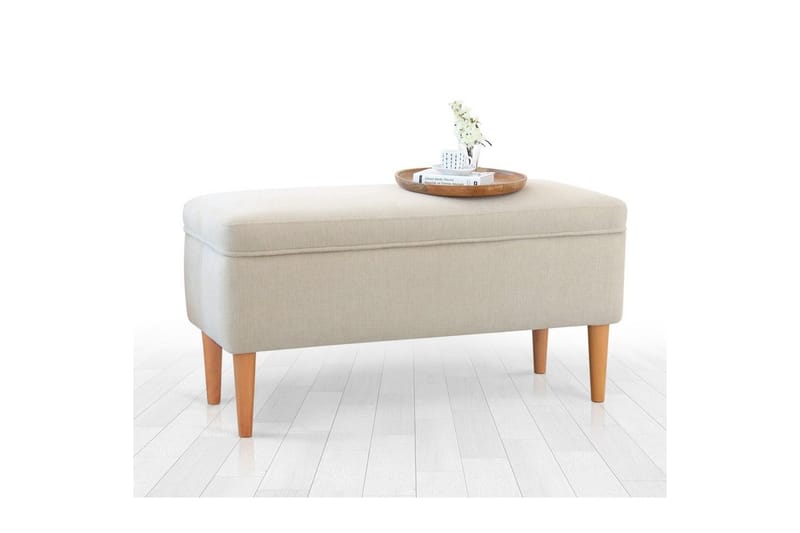 Sufian Sittpuff Utomhus 43 cm - Cremevit - Möbler - Fåtölj & stolar - Pall & puff - Sittpuff