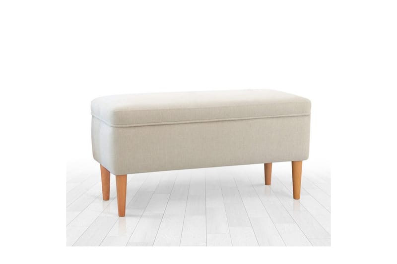 Sufian Sittpuff Utomhus 43 cm - Cremevit - Möbler - Fåtölj & stolar - Pall & puff - Sittpuff