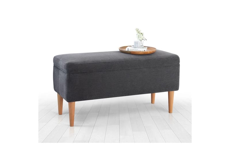 Sufian Sittpuff Utomhus 43 cm - Grå - Möbler - Fåtölj & stolar - Pall & puff - Sittpuff