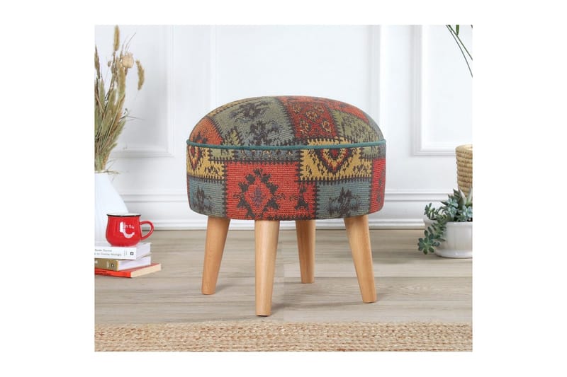 Sufian Sittpuff Utomhus 45 cm - Grön - Möbler - Fåtölj & stolar - Pall & puff - Sittpuff
