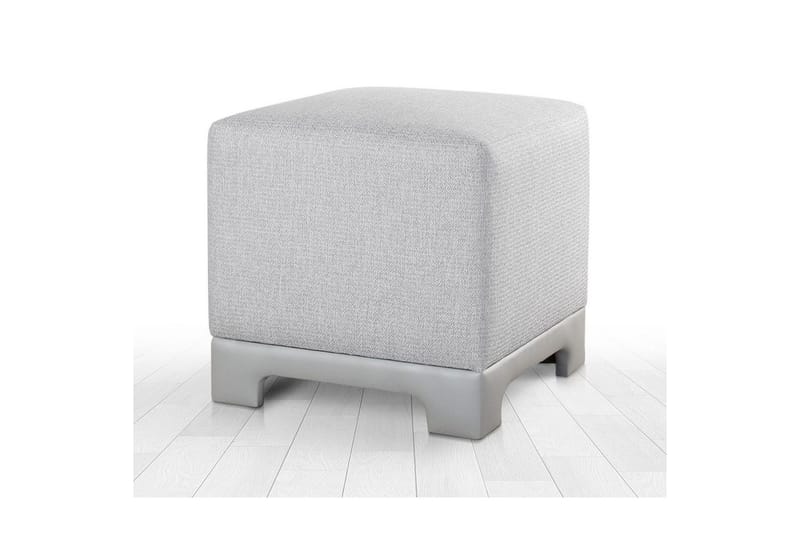 Sufian Sittpuff Utomhus 50 cm - Grå - Möbler - Fåtölj & stolar - Pall & puff - Sittpuff
