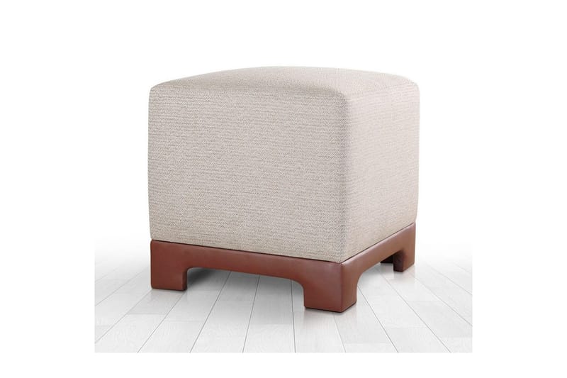 Sufian Sittpuff Utomhus 50 cm - Ljusbrun - Möbler - Fåtölj & stolar - Pall & puff - Sittpuff