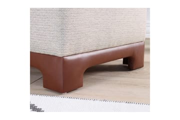 Sufian Sittpuff Utomhus 50 cm - Ljusbrun - Möbler - Fåtölj & stolar - Pall & puff - Sittpuff