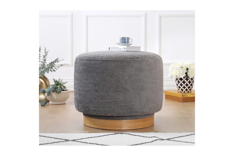 Sufian Sittpuff Utomhus 55 cm - Antracit - Möbler - Fåtölj & stolar - Pall & puff - Sittpuff