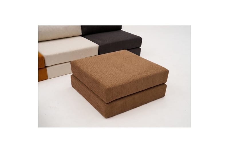 Sufian Sittpuff Utomhus 95 cm - Brun - Möbler - Fåtölj & stolar - Pall & puff - Sittpuff