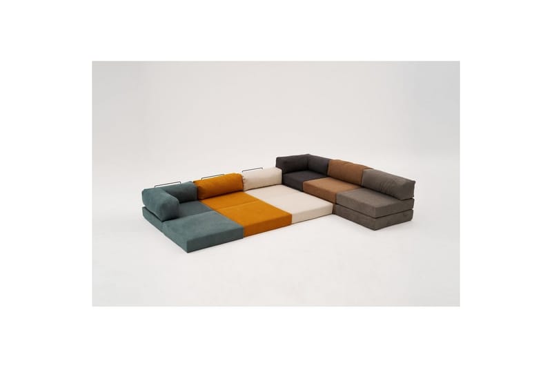 Sufian Sittpuff Utomhus 95 cm - Orange - Möbler - Fåtölj & stolar - Pall & puff - Sittpuff