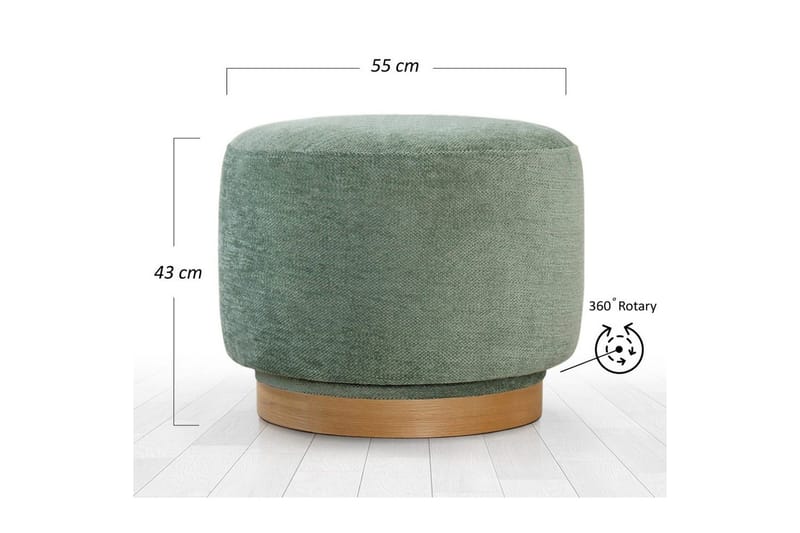 Sufian Sittpuff Utomhus - Grön - Möbler - Fåtölj & stolar - Pall & puff - Sittpuff