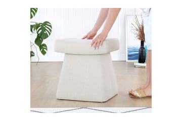 Thyrosin Sittpuff Utomhus 38 cm - Cream - Möbler - Fåtölj & stolar - Pall & puff - Sittpuff