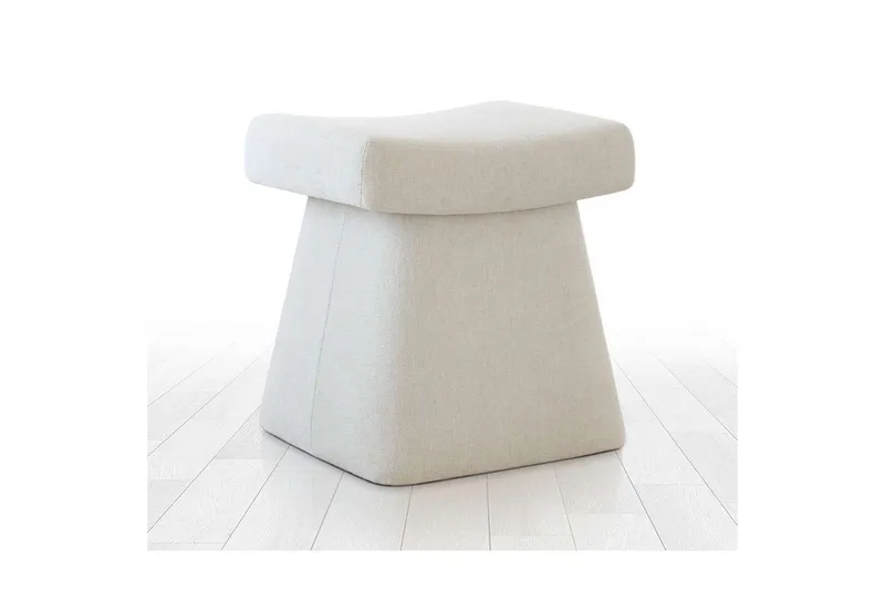 Thyrosin Sittpuff Utomhus 38 cm, Cream