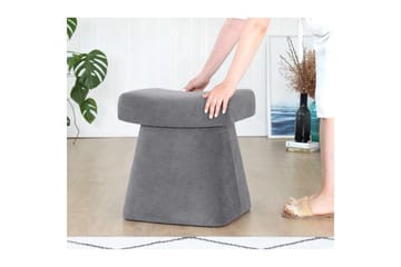 Thyrosin Sittpuff Utomhus 38 cm - Grå - Möbler - Fåtölj & stolar - Pall & puff - Sittpuff