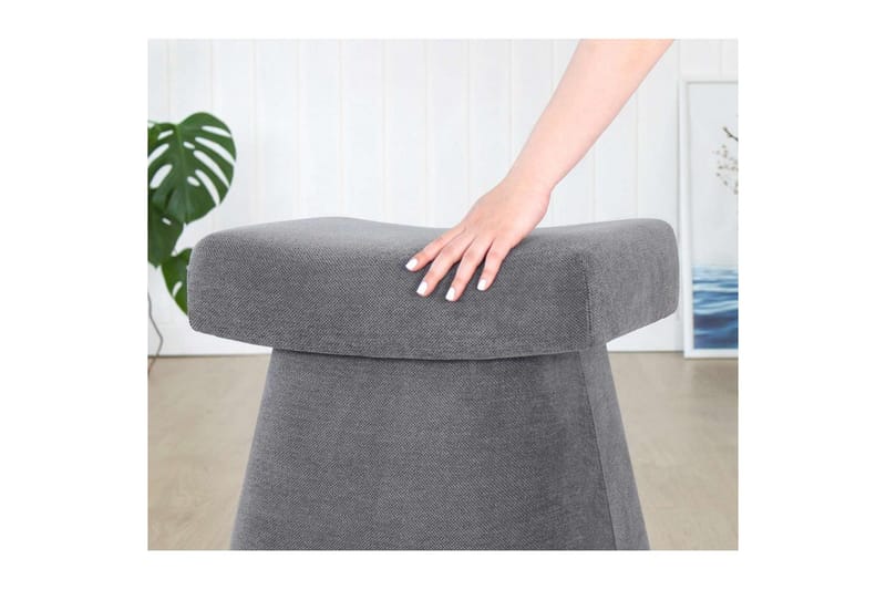 Thyrosin Sittpuff Utomhus 38 cm - Grå - Möbler - Fåtölj & stolar - Pall & puff - Sittpuff