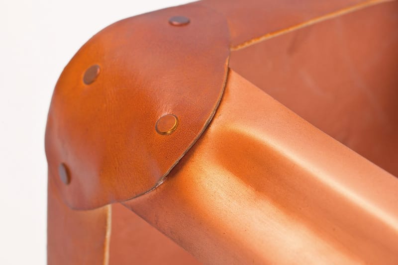 Torquilla Pall 4-Pack - Koppar/Läder - Möbler - Fåtölj & stolar - Pall & puff