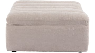 Valdoro Fotpall i tyg 120 cm - Beige - Möbler - Fåtölj & stolar - Pall & puff - Fotpallar