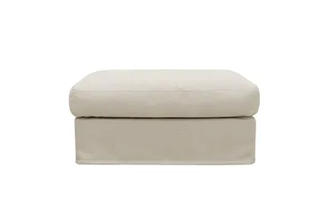 Valencia Fotpall med avtagbar och tvättbar klädsel - Beige - Möbler - Fåtölj & stolar - Pall & puff - Fotpallar
