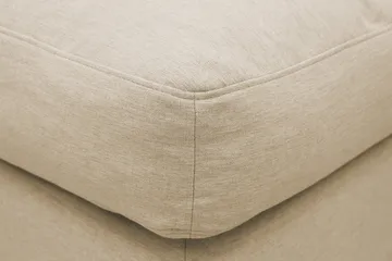 Valencia Fotpall med avtagbar och tvättbar klädsel - Beige - Möbler - Fåtölj & stolar - Pall & puff - Fotpallar