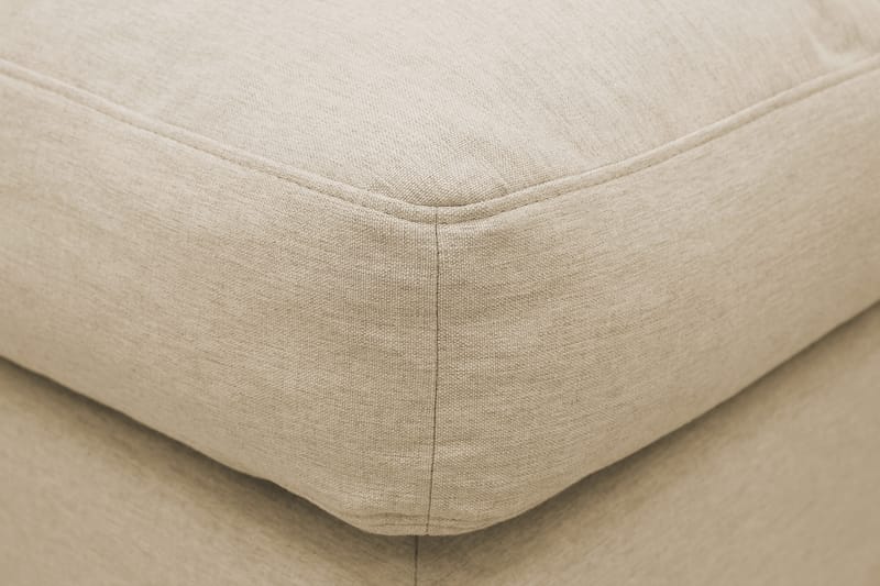 Valencia Fotpall med avtagbar och tvättbar klädsel - Beige - Möbler - Fåtölj & stolar - Pall & puff - Fotpallar