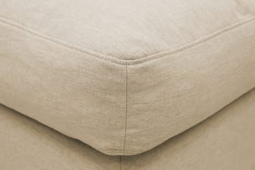 Valencia Fotpall med avtagbar och tvättbar klädsel - Beige - Möbler - Fåtölj & stolar - Pall & puff - Fotpallar