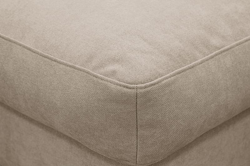 Valencia Fotpall med avtagbar och tvättbar klädsel - Brun - Möbler - Fåtölj & stolar - Pall & puff - Fotpallar