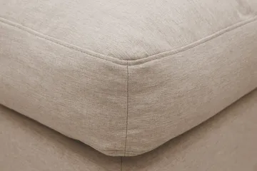 Valencia Fotpall med avtagbar och tvättbar klädsel - Ljusbrun - Möbler - Fåtölj & stolar - Pall & puff - Fotpallar