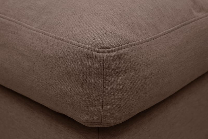 Valencia Fotpall med avtagbar och tvättbar klädsel - Mörkbrun - Möbler - Fåtölj & stolar - Pall & puff - Fotpallar