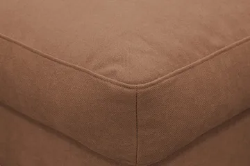 Valencia Fotpall med avtagbar och tvättbar klädsel - Rostbrun - Möbler - Fåtölj & stolar - Pall & puff - Fotpallar