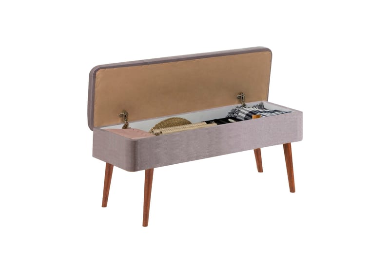 Valsot Sittpall 90 cm - Valnöt - Möbler - Fåtölj & stolar - Pall & puff - Fotpallar