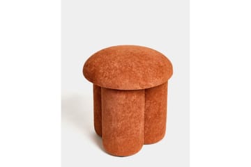 Vynor Fotpall 45 cm - Orange - Möbler - Fåtölj & stolar - Pall & puff - Fotpallar