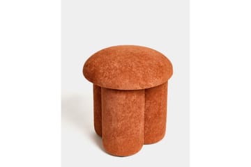 Vynor Fotpall 45 cm - Orange - Möbler - Fåtölj & stolar - Pall & puff - Fotpallar
