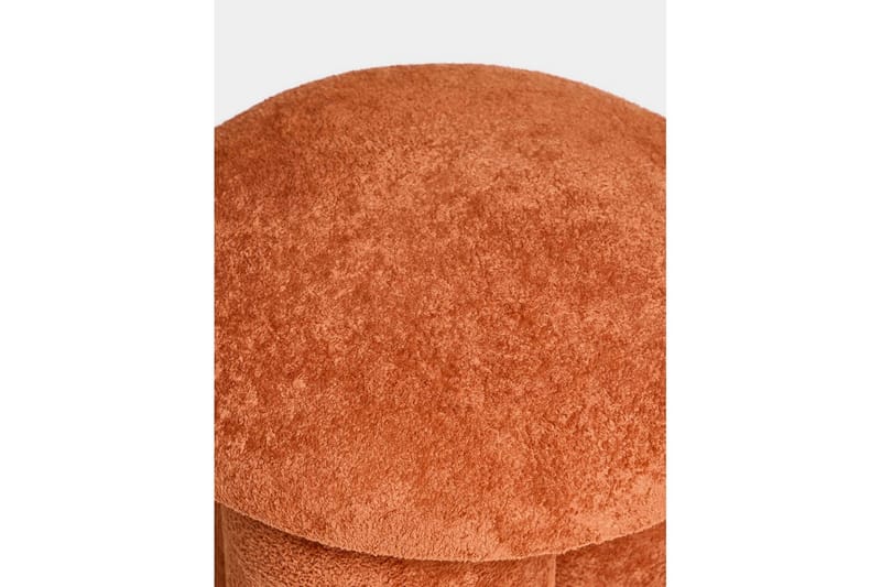 Vynor Fotpall 45 cm - Orange - Möbler - Fåtölj & stolar - Pall & puff - Fotpallar