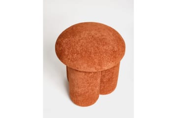 Vynor Fotpall 45 cm - Orange - Möbler - Fåtölj & stolar - Pall & puff - Fotpallar