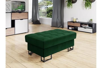 Warwick Fotpall 67 cm - Grön - Möbler - Fåtölj & stolar - Pall & puff - Fotpallar
