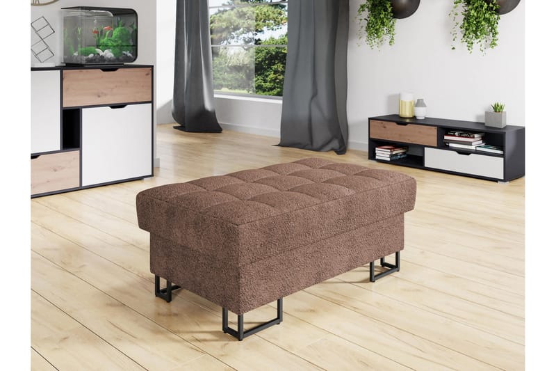 Warwick Sittpuff - Svart - Möbler - Fåtölj & stolar - Pall & puff - Sittpuff