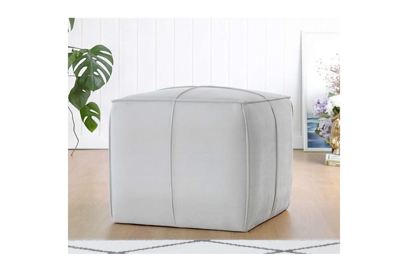 Zyra Sittpuff Utomhus 52 cm - Grå - Möbler - Fåtölj & stolar - Pall & puff - Sittpuff