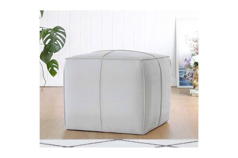 Zyra Sittpuff Utomhus 52 cm - Grå - Möbler - Fåtölj & stolar - Pall & puff - Sittpuff