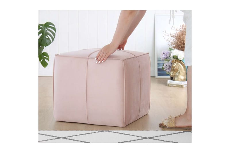 Zyra Sittpuff Utomhus 52 cm - Rosa - Möbler - Fåtölj & stolar - Pall & puff - Sittpuff