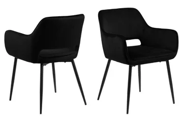 Pelaw Karmstol - Svart - Möbler - Fåtölj & stolar - Matstol & köksstol