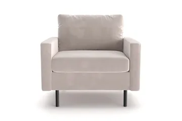 Peppe Manchester Fåtölj 76 cm Bred - Beige - Möbler - Fåtölj & stolar - Fåtölj - Clubfåtölj