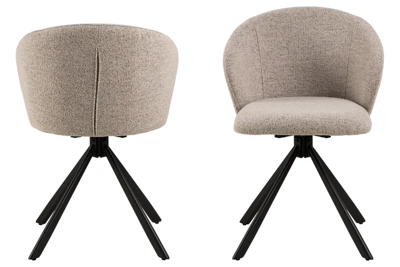 Ranu Matstol - Beige - Möbler - Fåtölj & stolar - Matstol & köksstol