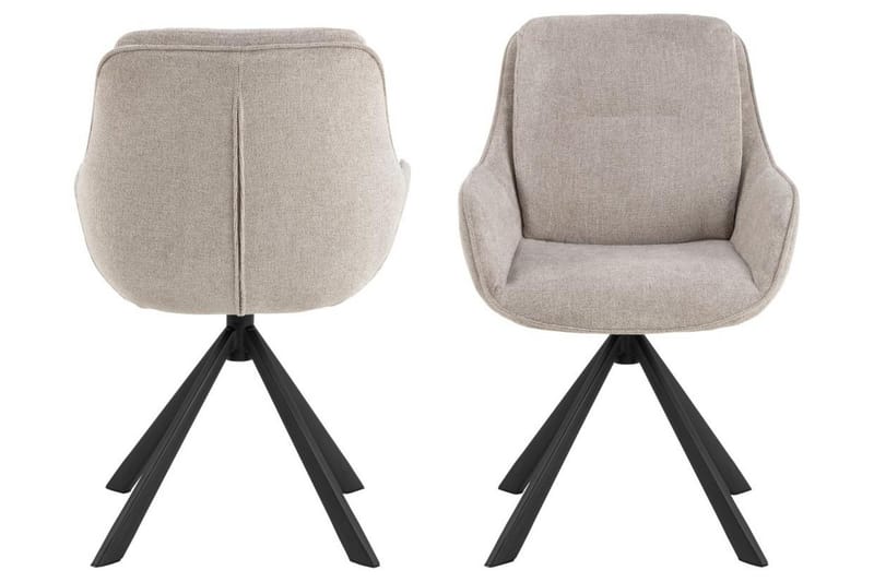 Ravina Karmstol - Brun - Möbler - Fåtölj & stolar - Matstol & köksstol