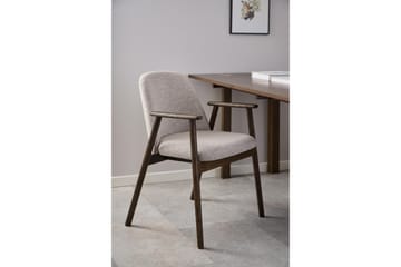 Reciclar Matstol - Mörkbrun/Greige - Möbler - Fåtölj & stolar - Matstol & köksstol