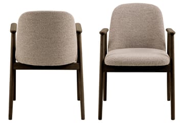 Reciclar Matstol - Mörkbrun/Greige - Möbler - Fåtölj & stolar - Matstol & köksstol