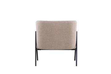 Rika Rund Fåtölj i Tyg - Beige - Möbler - Fåtölj & stolar - Fåtölj