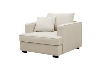 Rossita Extra Djup Fåtölj - Beige - Möbler - Fåtölj & stolar - Fåtölj