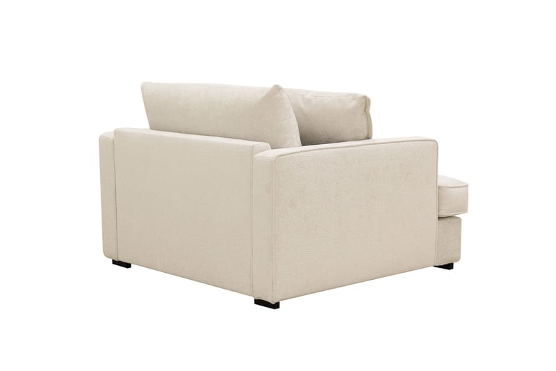 Rossita lyx Extra djup Fåtölj - Beige Chenille - Möbler - Fåtölj & stolar - Fåtölj