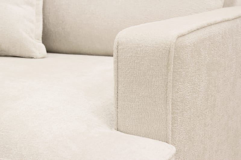 Rossita lyx Extra djup Fåtölj - Beige Chenille - Möbler - Fåtölj & stolar - Fåtölj