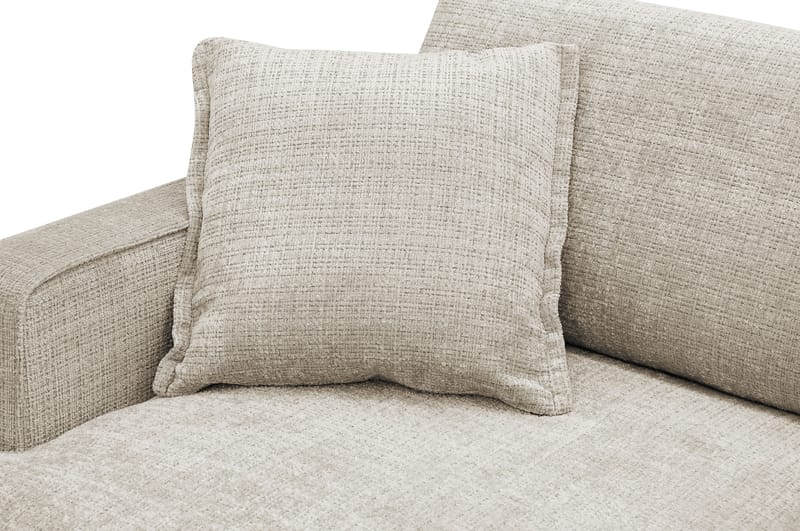 Rossita lyx Extra djup Fåtölj - Beige Chenille - Möbler - Fåtölj & stolar - Fåtölj