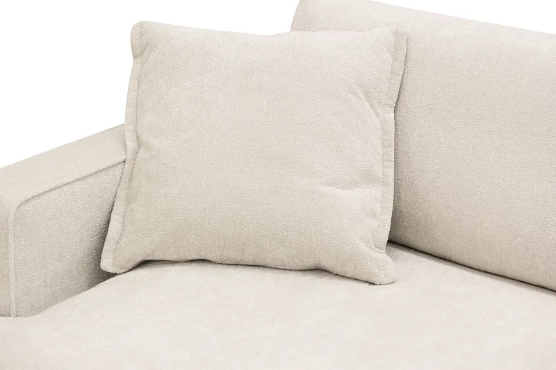 Rossita lyx Extra djup Fåtölj - Beige Chenille - Möbler - Fåtölj & stolar - Fåtölj