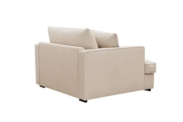 Rossita lyx Extra djup Fåtölj - Beige Manchester - Möbler - Fåtölj & stolar - Fåtölj